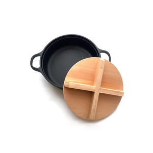 Japonés de hierro fundido Skiyaki olla Wok con buena calidad - Product Image 3
