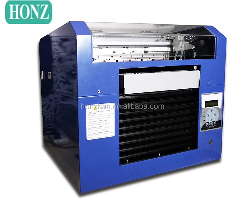Impresora de impresión acrílica barata tamaño A3, impresora plana UV digital de pequeño formato, máquina de impresión de inyección de tinta