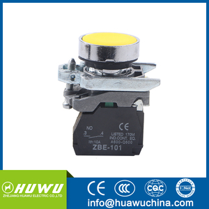 زر ضغط للمصعد HUAWU XB4ba 1NO (بلاستيك 16 أمبير) - Product Image 3