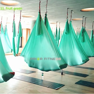 Antes de Fitness Yoga hamaca 5,5 M proveedor profesional de alta calidad para aéreo Yoga Swing de aire de fábrica Yoga colgante kit de casa - Product Image 6
