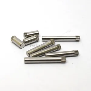 China supplier !stainless steel threaded knurled tapered harp tuning pin