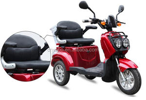 Motocicleta para Discapacitados de 3 ruedas, 60V, 800W/1000W, con dos luces delanteras grandes - Product Image 2