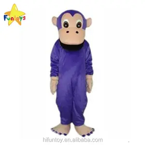 Funtoys фиолетовый орангутан обезьяна мультфильм талисманы костюмы