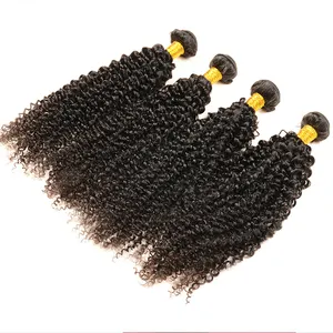 Афро кудрявые вьющиеся человеческие волосы, 9 А натуральные монгольские кудрявые волосы