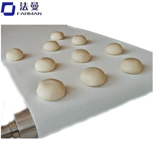 Sabuk konveyor katun putih PVC/PU 1.6mm untuk pasta adonan - Product Image 1