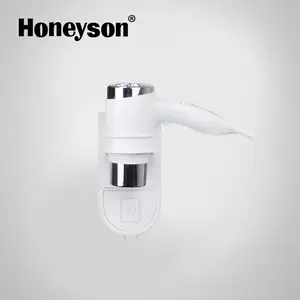 Honeyson top hotel bathroom 1600 watt retractable hair dryer