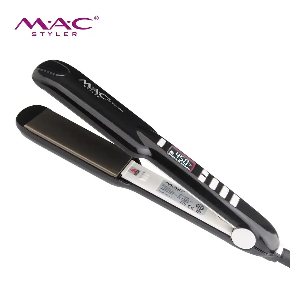 Profesional de alta calidad rápido de hierro plano venta al por mayor precio MAX 450 mejor herramienta plancha de pelo para salón