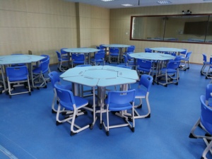 Lục giác giá rẻ đồ nội thất trường Kid của vườn ươm cố định bàn và ghế nhà máy QUẢNG CHÂU - Product Image 4