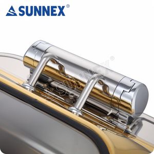Sunnex Gold-plated Polish and Stainless Steel Material <strong>Small</strong> <strong>Chafing</strong> <strong>Dish</strong>