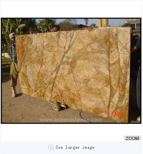 Dalles de marbre or Offre Spéciale Premium Rainforest Revêtement de sol Carreaux et dalles en marbre doré durable Rainforest - Product Image 2