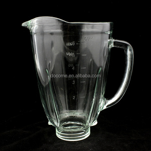 <span class=keywords><strong>VITAMIX</strong></span> Pot en verre pour <span class=keywords><strong>blender</strong></span> à couvercle rond avec poignées, 6 tasses, 1,25 litre, compatible Osterizer, Lames pour mixeur Oster - Product Image 2