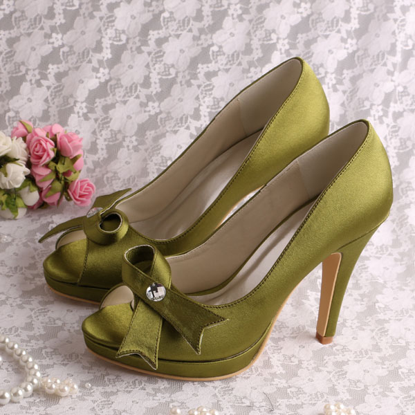 Elegant Peep Toe Light Pink High Heel Dress Shoes for Women