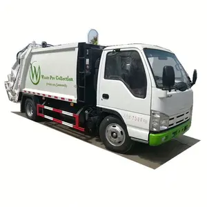 4000L Janpan merk garbage collection compactor truck