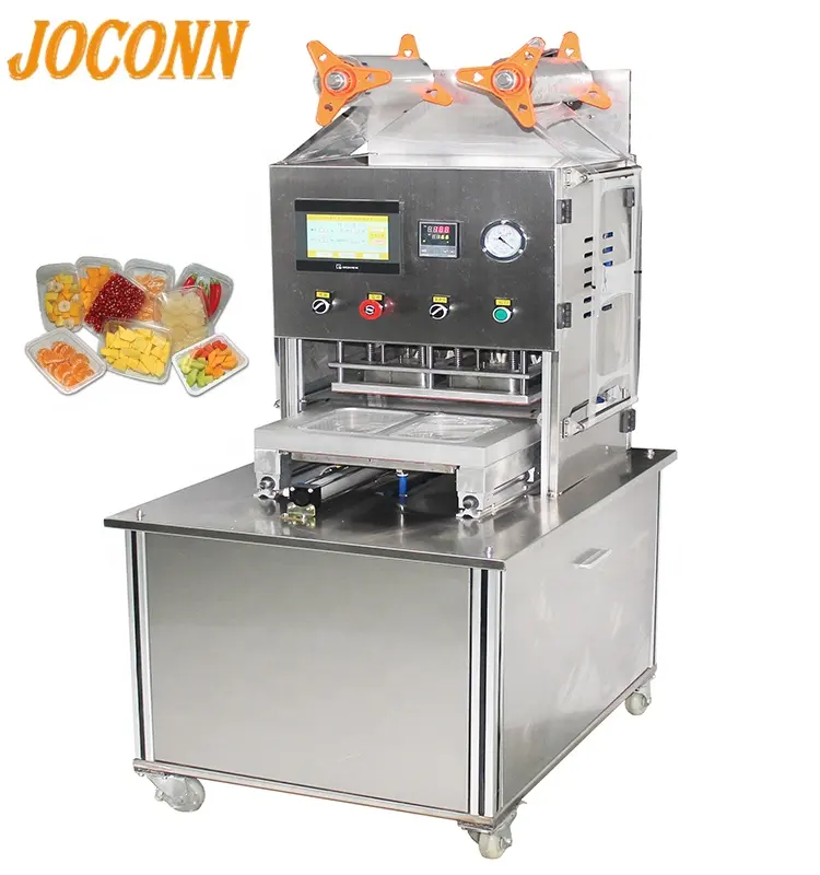 Автоматическая вакуумная маленькая пластиковая машина Tofu для запечатывания лотков для замороженного мяса по лучшей цене