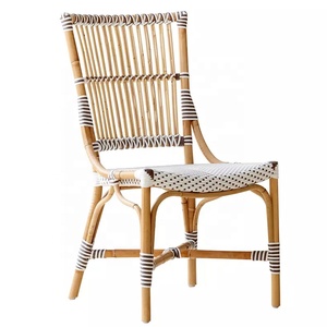 Silla de Mimbre de Ratán Tejida para Restaurante, en Oferta - Product Image 5