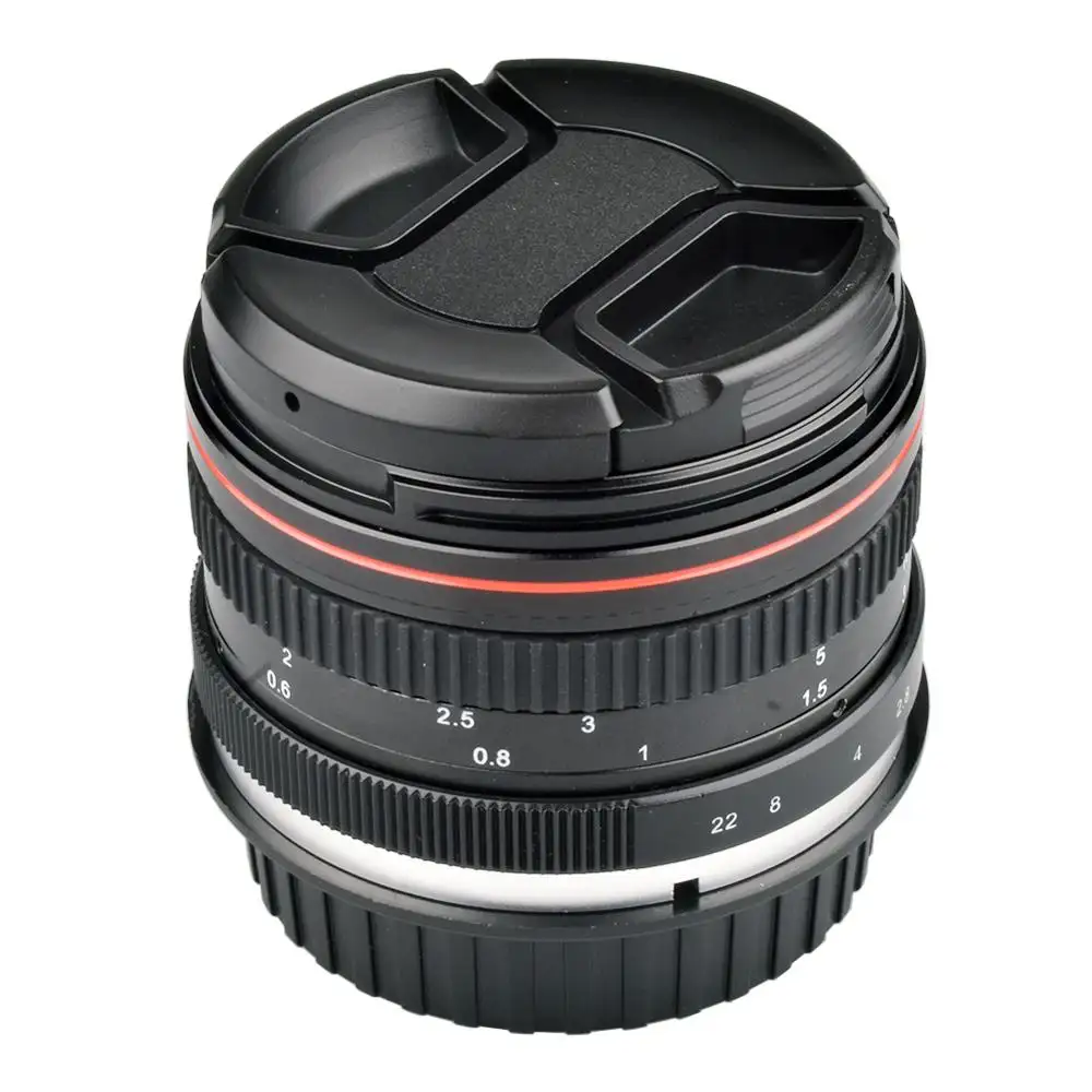 50Mm F/1.4 Telephoto Lens With T mount For Canon/Nikon