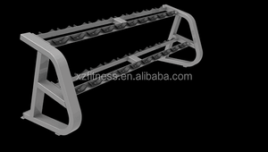 Rack per Bilancieri in Acciaio di Alta Qualità XZ6044-80kg, Attrezzatura da <span class=keywords><strong>Palestra</strong></span> per Bodybuilding - Product Image 3