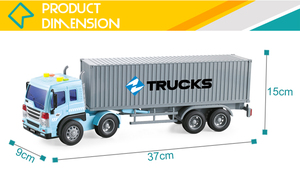 Gioco Educativo per Bambini 1:16 <span class=keywords><strong>Camion</strong></span> <span class=keywords><strong>Cisterna</strong></span> <span class=keywords><strong>Giocattolo</strong></span> a Frizione con Suoni e Luci - Product Image 4