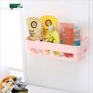 Bon marché support de <span class=keywords><strong>Cuisine</strong></span> Gratuit poinçonnage fixé au mur En Plastique Rectangle stockage rack etagère <span class=keywords><strong>d</strong></span>'<span class=keywords><strong>angle</strong></span> de douche - Product Image 4