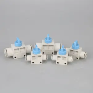 China merk smc type VHK hand valve Hoge Kwaliteit Onderdelen Onderdelen plastic fittings connector inch maat