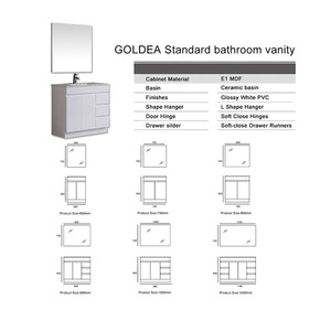 Proveedor Chino <span class=keywords><strong>barato</strong></span> <span class=keywords><strong>Hotel</strong></span> baño vanidad de doble al por mayor cuencas gabinete de madera sólida - Product Image 2