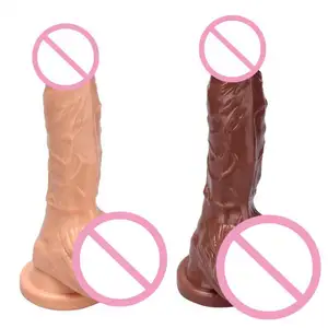 8 inç gerçek büyük boy büyük seks oyuncak yapay Penis Dildo kadın için