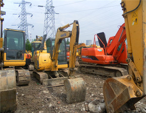 Used PC56 Japanese Mini Excavator Cheap <b>Small</b> Digger PC56-7 PC55MR - Product Image 4