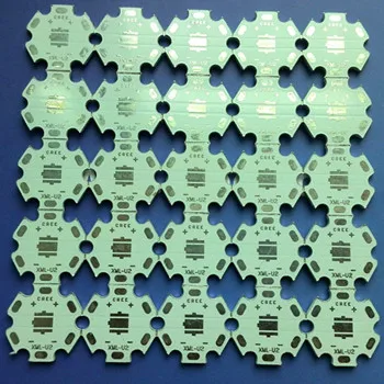 20 мм Звезда Алюминий Cree Led PCB для Cree 5050 серии LED чипы XML XHP50