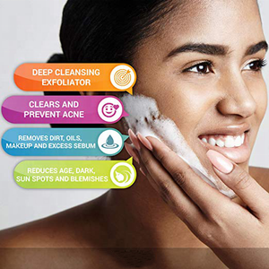 Private Label Face Wash latte di cocco <span class=keywords><strong>naturale</strong></span> Gel <span class=keywords><strong>detergente</strong></span> idratante sbiancante <span class=keywords><strong>detergente</strong></span> per il trattamento dell'acne - Product Image 6