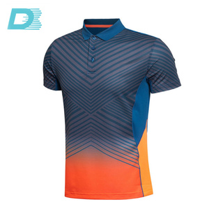 Sublimazione personalizzato Shopping Online India A Righe da Uomo <span class=keywords><strong>Polo</strong></span> T Shirt - Product Image 5