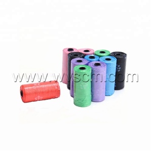 Amidon de maïs Additif Doggy Poo Sacs pour vente <span class=keywords><strong>SAMU</strong></span> ASTM D6400 - Product Image 5