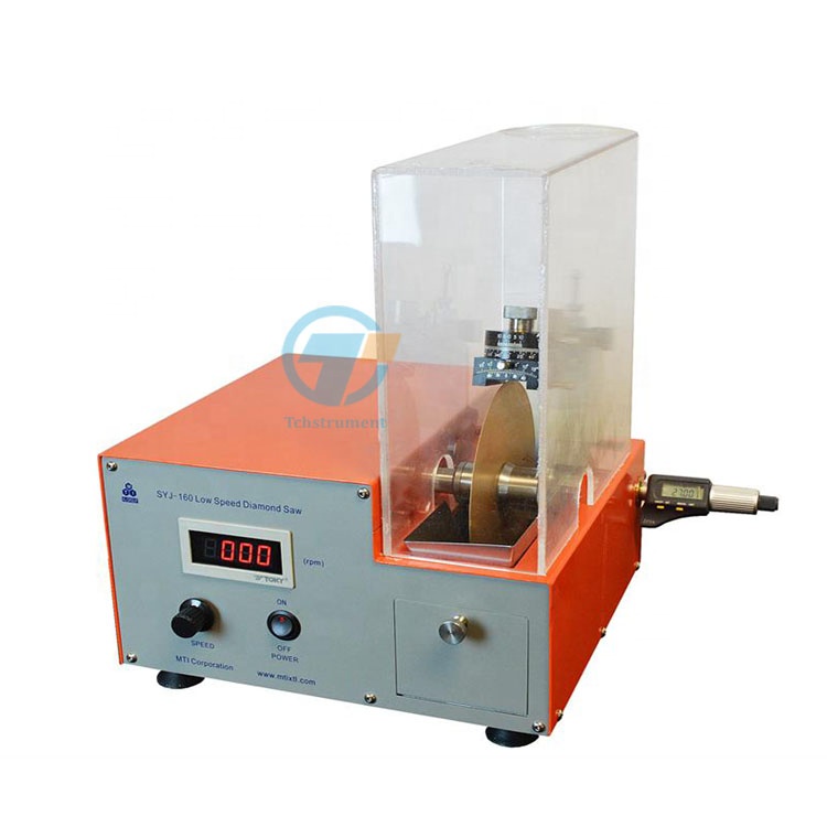 Цифровой низкоскоростная алмазная пила с 6 "алмазной пилой и полностью укомплектован аксессуарами-SYJ-160