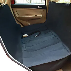 Deluxe Waterproof creative Pet customize car seat cover With Car Seat Belt