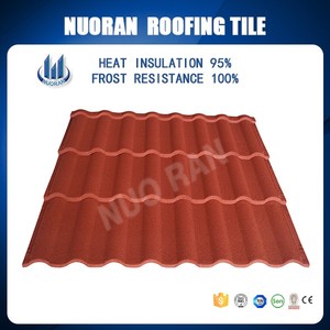 Materiales de Construcción de caucho chino, tipo de teja Solar de arcilla roja - Product Image 5