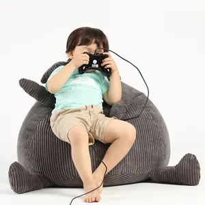 现代客厅可爱动物大象模型储物豆袋婴儿定制批发豆袋躺椅