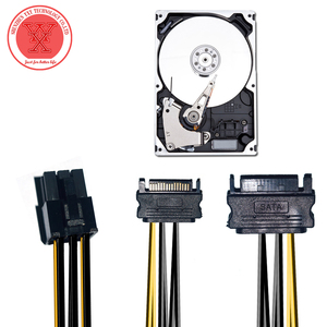 Alta Velocidad HDD 15 pin sata serial ata macho a macho cable de alimentación STA Cable - Product Image 2