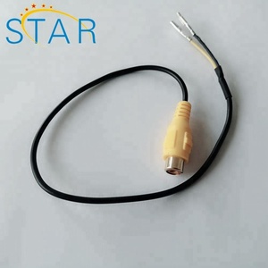 Arnés de alambre iso enchufe de radio con 4 RCA macho hembra de arnés de cableado, hecha en Shanghai. - Product Image 3