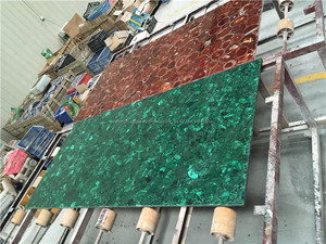 Naturel Semi <span class=keywords><strong>Pierre</strong></span> Précieuse <span class=keywords><strong>Malachite</strong></span> Carreaux de mur Pour Intérieur et Décoration pour <span class=keywords><strong>La</strong></span> Maison - Product Image 5
