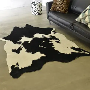 Animal Rug High Quality Cow Skin Rug Animal Raw Hide And Skins Floor Carpet