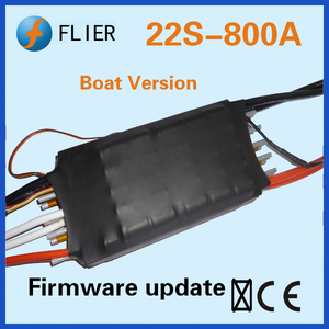 Bộ điều khiển tốc độ Fliermodel F-22S-800A-B OPTO dành cho thuyền kayak điện, ca nô & thuyền điều khiển từ xa với cáp USB và chức năng làm mát bằng nước - Product Image 3