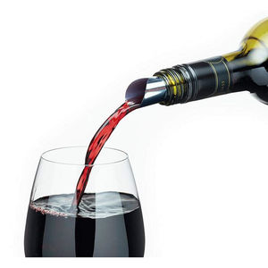 Пользовательские 7,5 см серебряная капля наливания вина Виски фольга бар аксессуары для вина наливания носик карты - Product Image 6