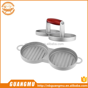 Guangmu — presse à hamburger antiadhésif en aluminium, vente en gros en chine - Product Image 3