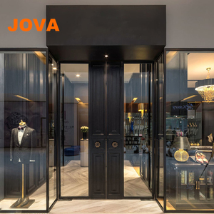 Vetrina Espositiva per Negozio di Abbigliamento Maschile di Alta Moda, Design Decorativo per Boutique di Abiti da <span class=keywords><strong>Uomo</strong></span> - Product Image 5