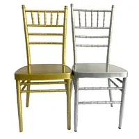 Popüler tasarım alüminyum altın Sillas Chiavari sandalye