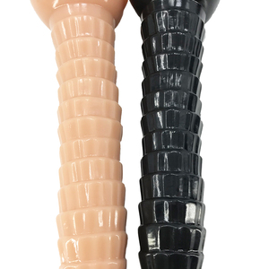 FAAK 29cm 10.59\" 4.7cm Enorme Giocattolo Anale in Silicone Realistico Plug Anale Flessibile a Forma di Pagoda Grande Dildo per Donne e Uomini - Product Image 5