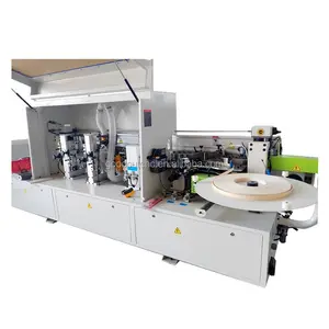 Precise Guide Track Movement Edge Banding Machine For PVC Wood Funiture