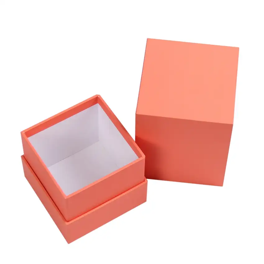 Extravagante pequena 4x4 caixa de vela do papelão embalagem caixas de papelão