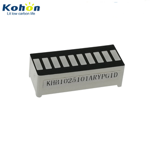 Multi-colore rosso giallo puro verde 10 segmento <span class=keywords><strong>Led</strong></span> grafico grafico per voltmetro - Product Image 1