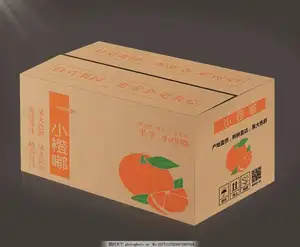 Boîte de fruits ondulées personnalisées, pièces, emballage bon marché pour légumes