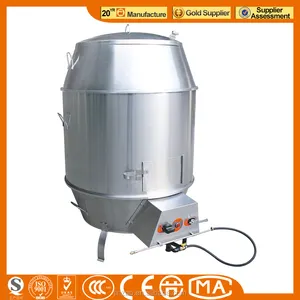 JINZAO DR-9S-N K + S Alat Dapur Baja Bebek, Peralatan Dapur Oven Bebek Panggang Gas